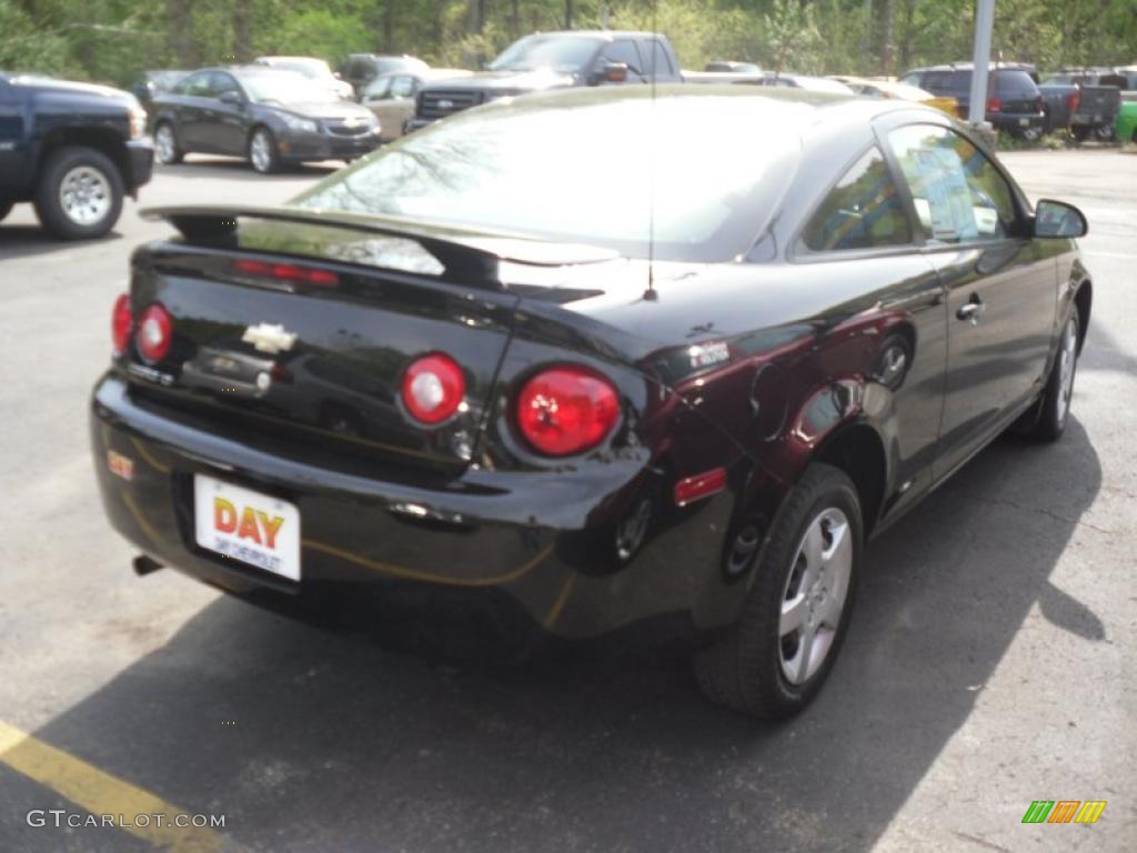 2007 Cobalt LT Coupe - Black / Gray photo #3