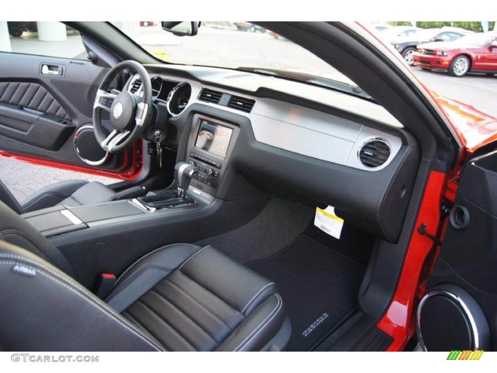 Charcoal Black Interior 2012 Ford Mustang V6 Mustang Club of America Edition Coupe Photo #49169117