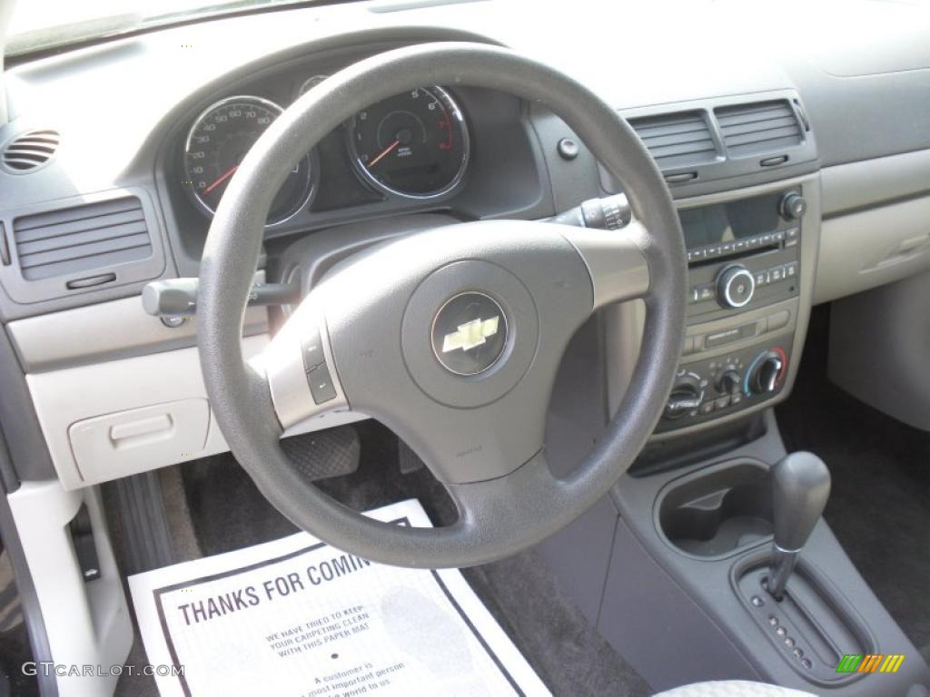 2007 Cobalt LT Coupe - Black / Gray photo #6