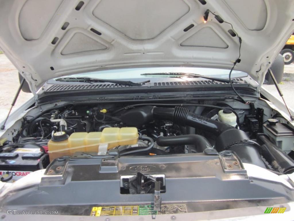 2004 Ford F250 Super Duty XLT SuperCab 4x4 5.4 Liter SOHC 16-Valve Triton V8 Engine Photo #49169129