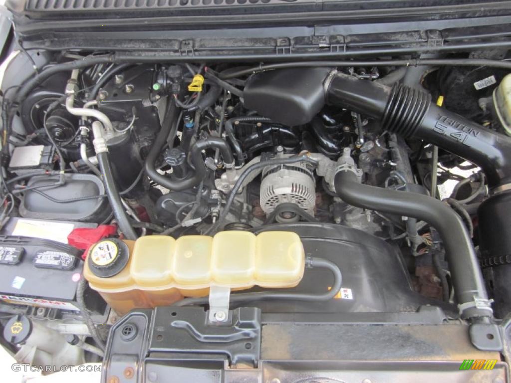 2004 Ford F250 Super Duty XLT SuperCab 4x4 5.4 Liter SOHC 16-Valve Triton V8 Engine Photo #49169159