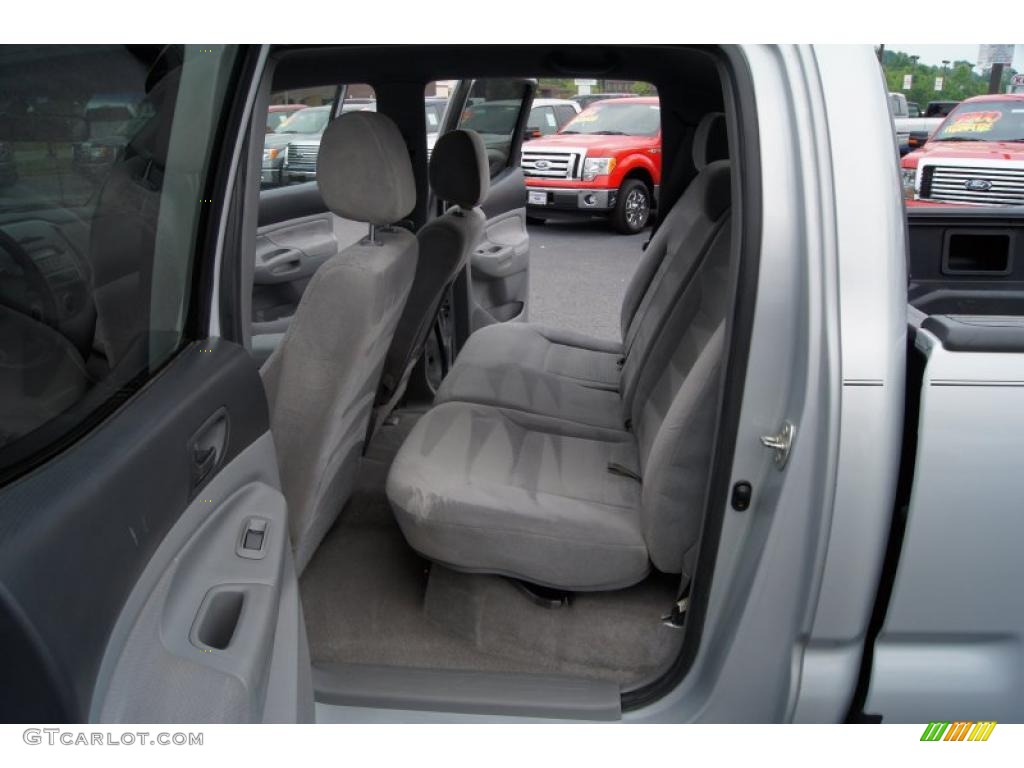 Graphite Gray Interior 2006 Toyota Tacoma V6 Double Cab 4x4 Photo #49170164