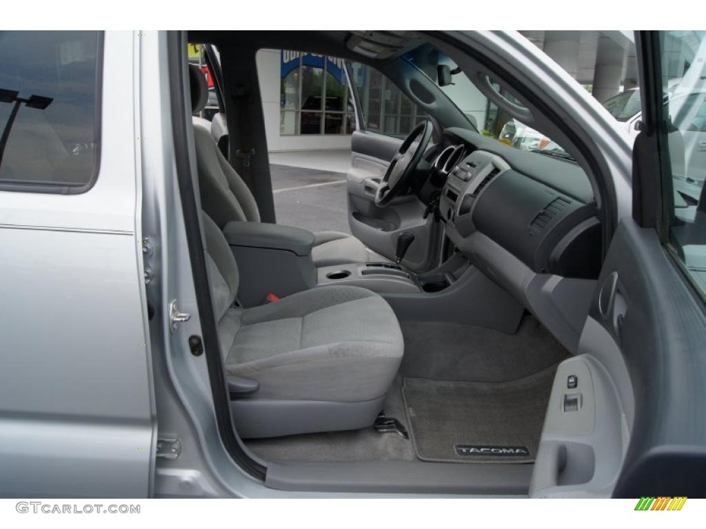 2006 Toyota Tacoma V6 Double Cab 4x4 Graphite Gray Door Panel Photo #49170212