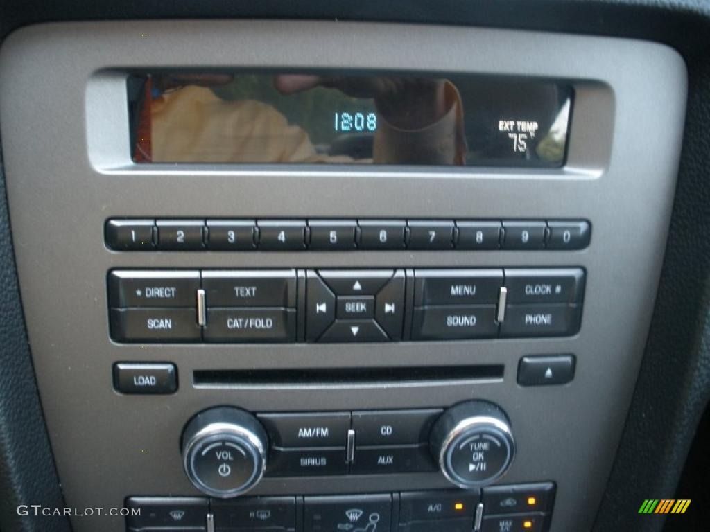 2011 Mustang V6 Premium Coupe - Sterling Gray Metallic / Stone photo #20