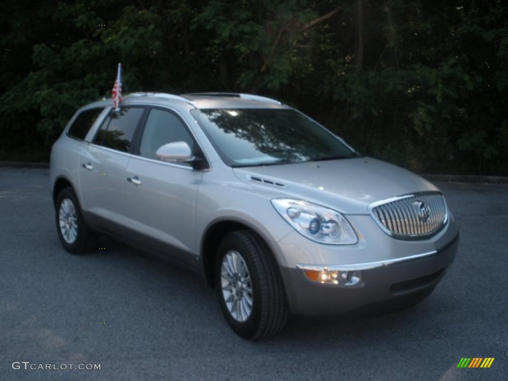 2010 Enclave CXL - Quicksilver Metallic / Ebony/Ebony photo #1