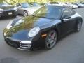Black 2010 Porsche 911 Carrera 4S Cabriolet Exterior