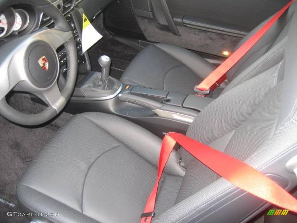 Black Interior 2010 Porsche 911 Carrera 4S Cabriolet Photo #49170887