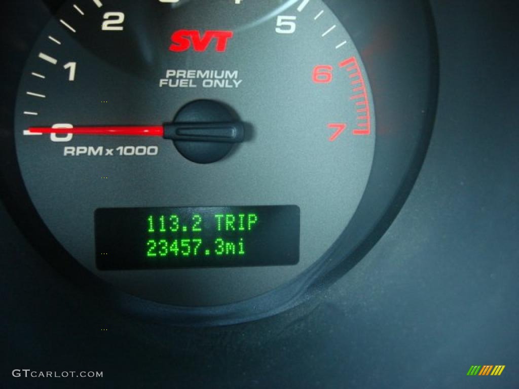 2007 Mustang Shelby GT500 Coupe - Tungsten Grey Metallic / Black Leather photo #14