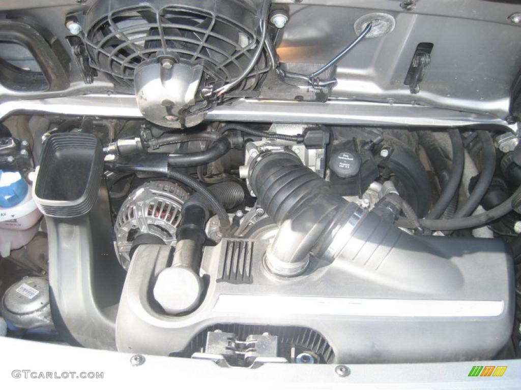 2006 911 Carrera Coupe - Seal Grey Metallic / Black photo #27
