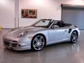 GT Silver Metallic - 911 Turbo Cabriolet Photo No. 1