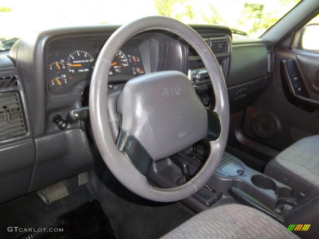 1999 Cherokee Sport 4x4 - Forest Green Pearl / Agate photo #16