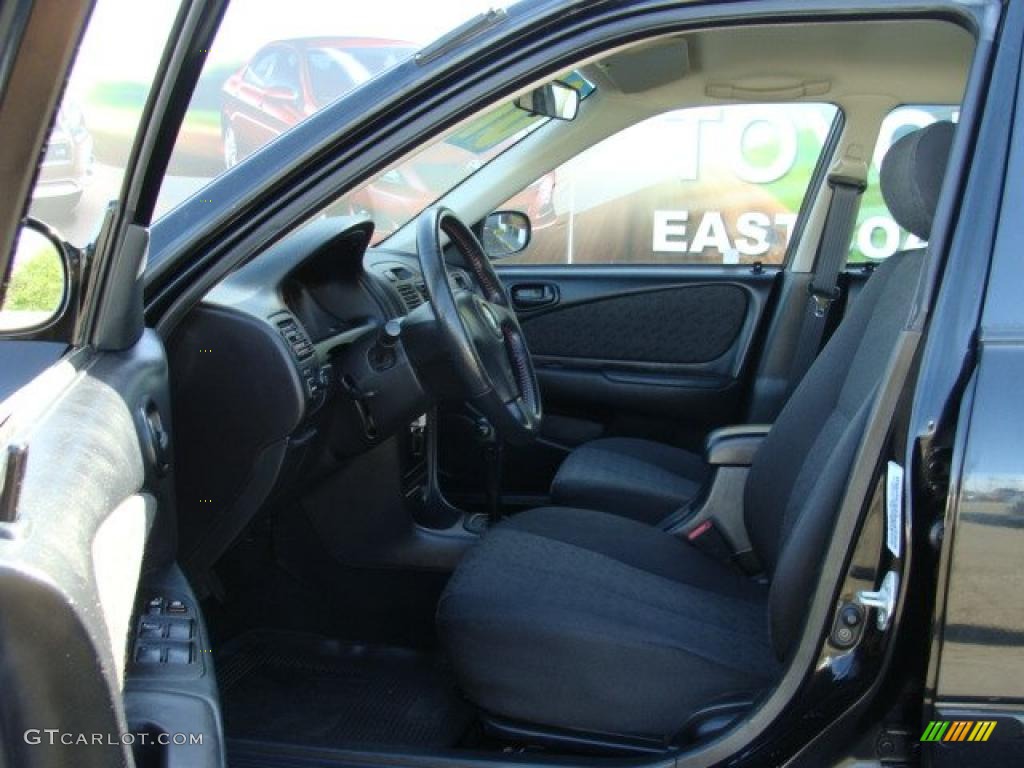 2001 Corolla S - Black Sand Pearl / Black photo #7
