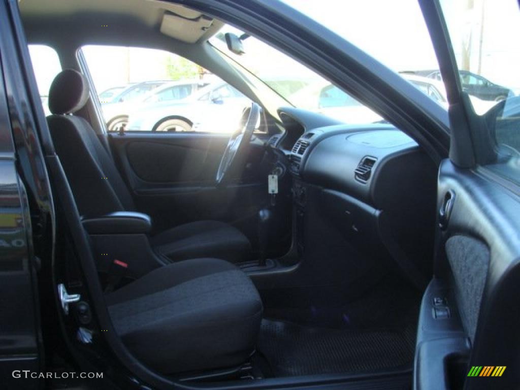 2001 Corolla S - Black Sand Pearl / Black photo #8