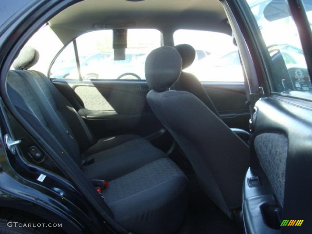 2001 Corolla S - Black Sand Pearl / Black photo #12