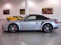 2008 GT Silver Metallic Porsche 911 Turbo Cabriolet  photo #5