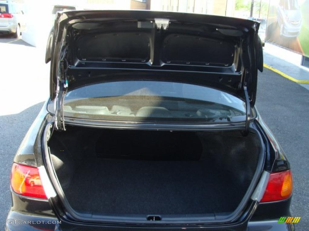 2001 Corolla S - Black Sand Pearl / Black photo #13