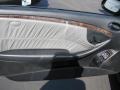 Black/Ash 2007 Mercedes-Benz CLK 550 Coupe Door Panel