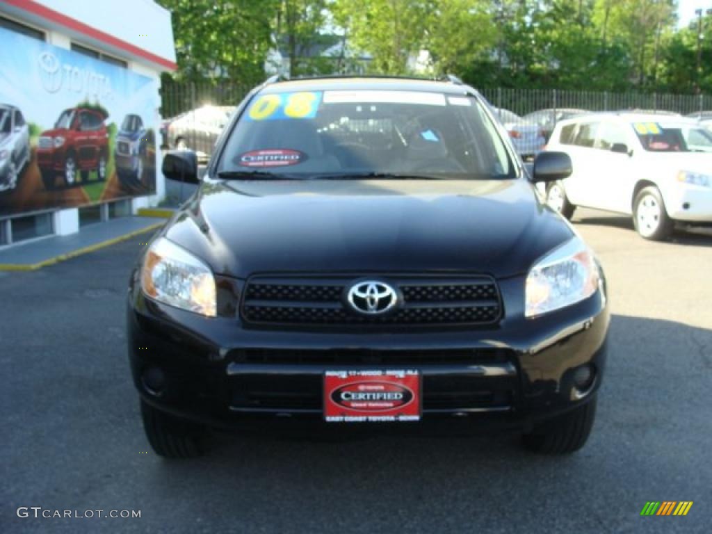 2008 RAV4 Limited V6 4WD - Black / Ash photo #2