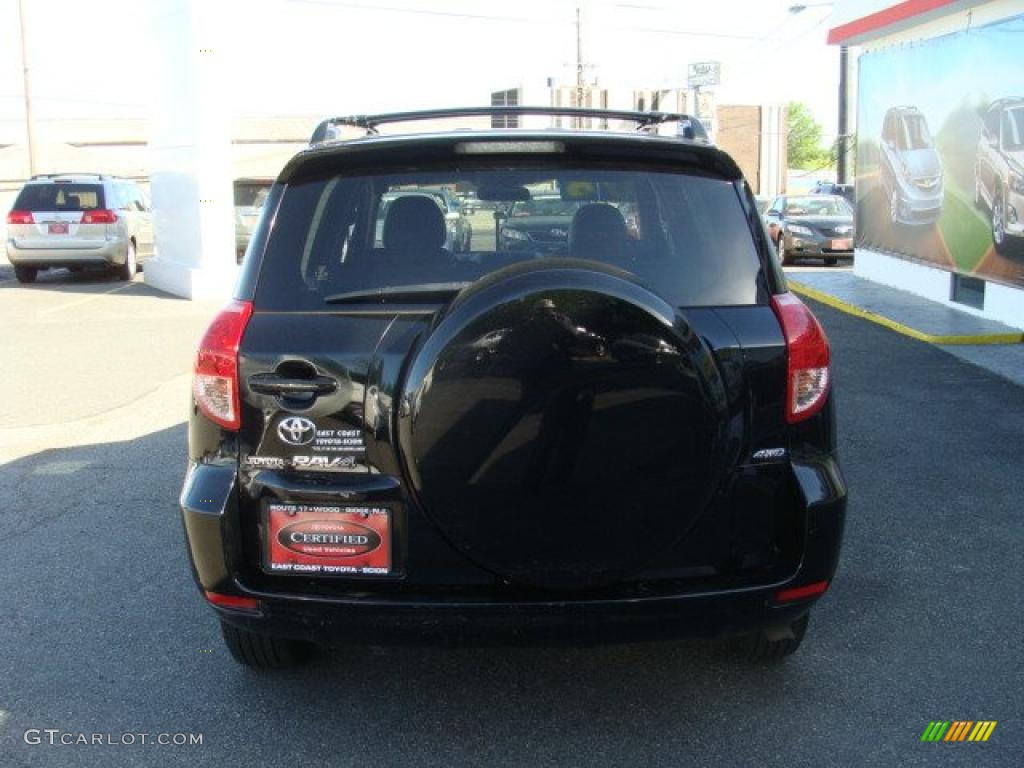 2008 RAV4 Limited V6 4WD - Black / Ash photo #5