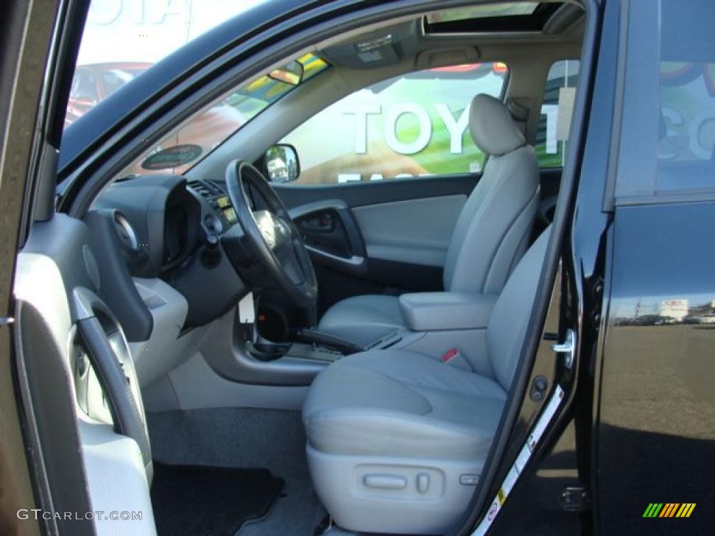 2008 RAV4 Limited V6 4WD - Black / Ash photo #7