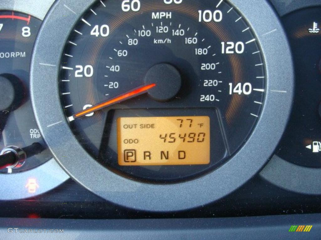 2008 RAV4 Limited V6 4WD - Black / Ash photo #10