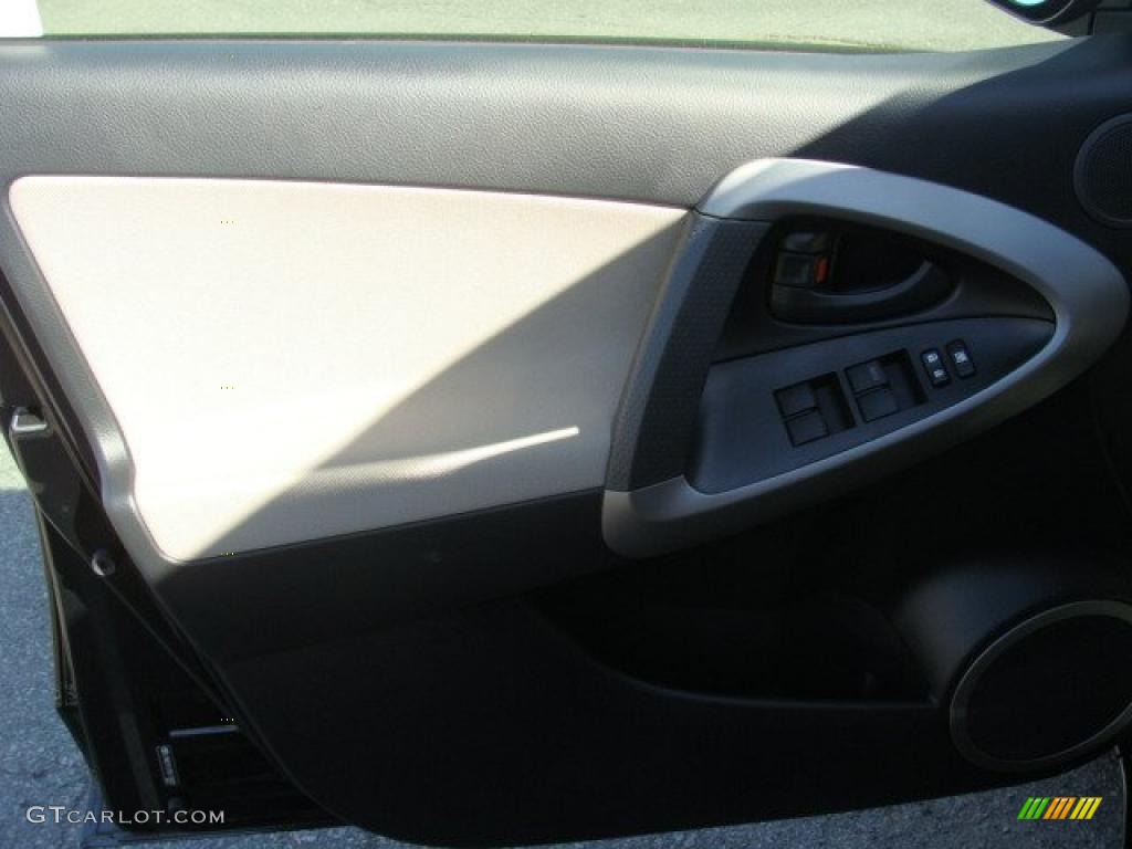 2008 RAV4 Limited 4WD - Black / Taupe photo #6