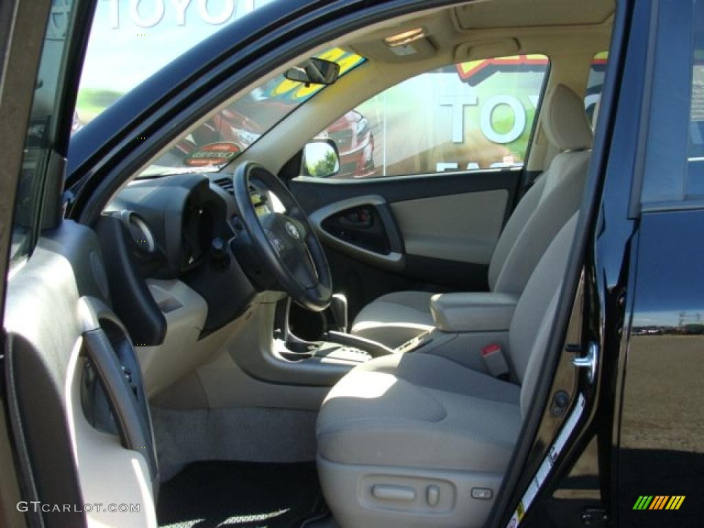 2008 RAV4 Limited 4WD - Black / Taupe photo #7