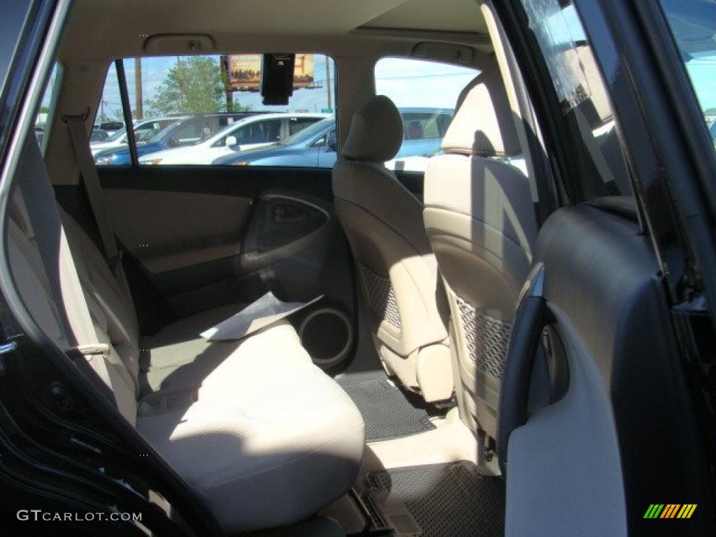2008 RAV4 Limited 4WD - Black / Taupe photo #12