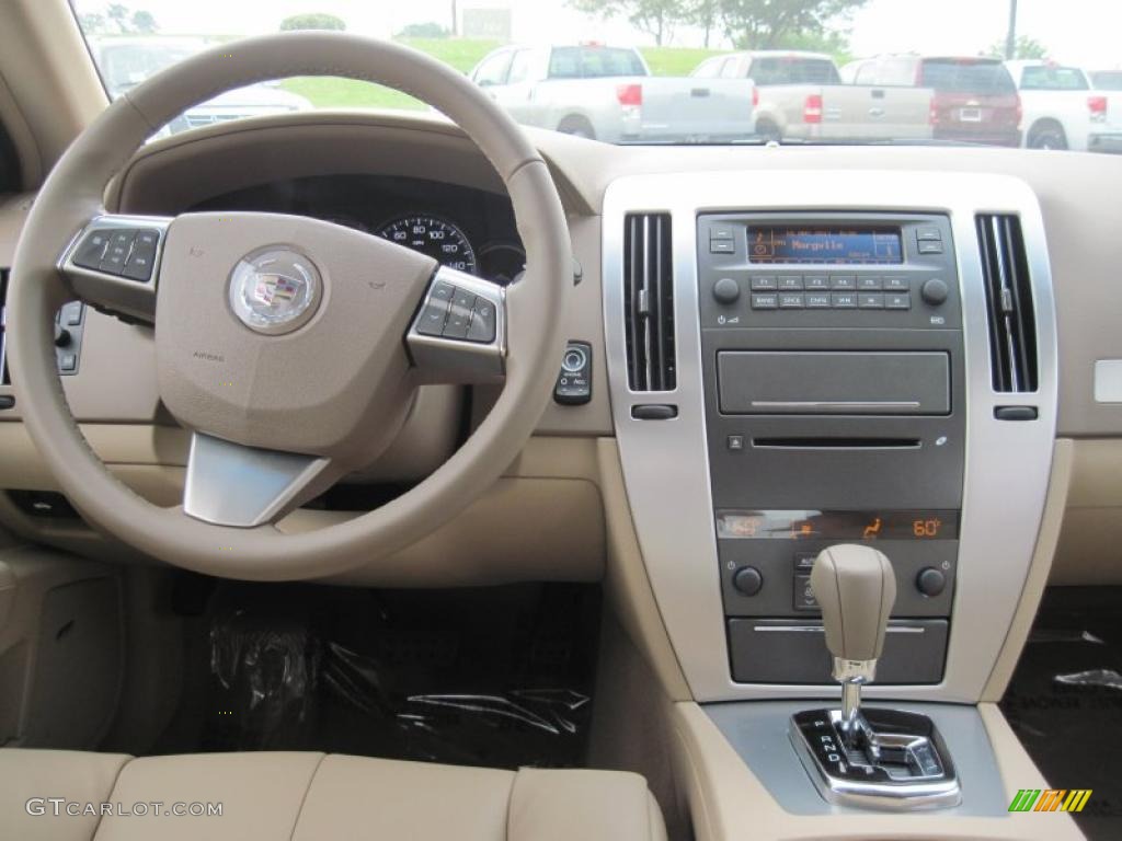 2011 Cadillac STS V6 Sport Cashmere/Dark Cashmere Dashboard Photo #49174166