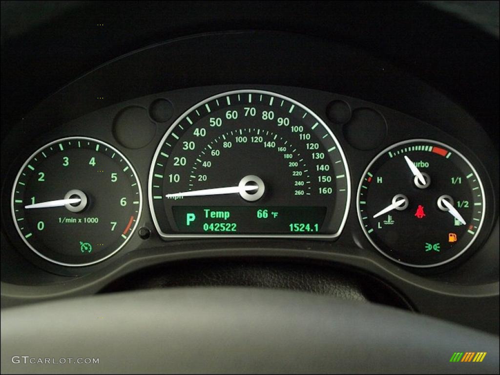 2008 Saab 9-3 2.0T SportCombi Wagon Gauges Photo #49174610