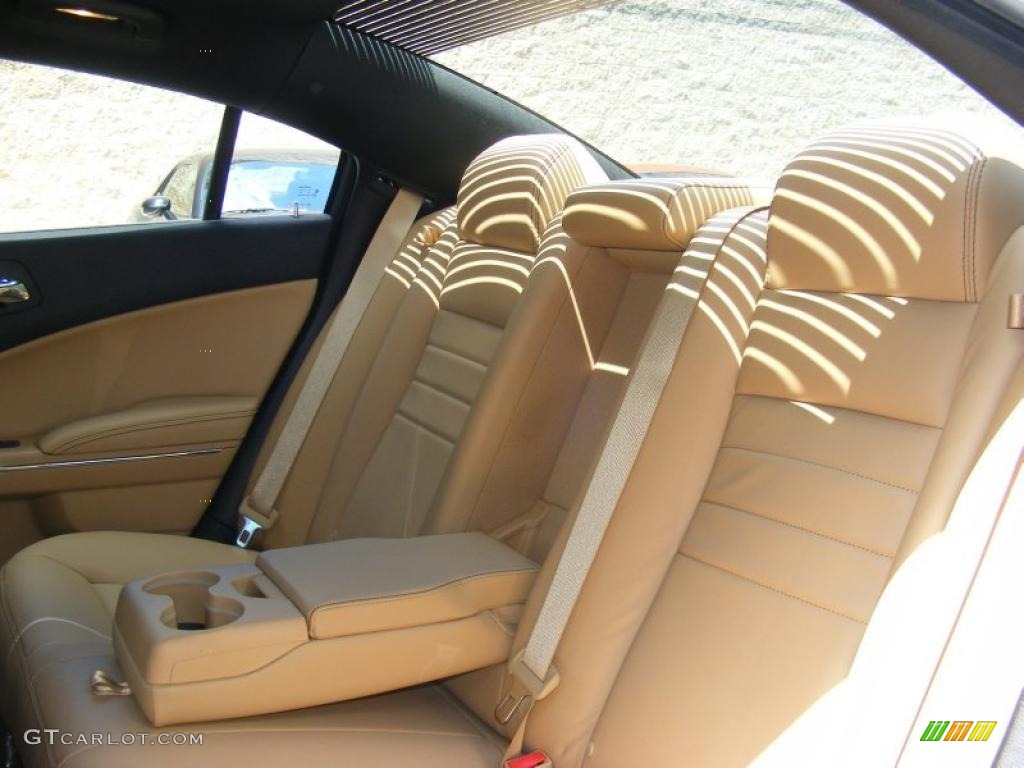2011 Charger Rallye Plus - Bright White / Black/Light Frost Beige photo #7