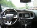 2011 Dodge Charger Black/Light Frost Beige Interior Steering Wheel Photo