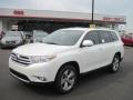 2011 Blizzard White Pearl Toyota Highlander Limited  photo #1