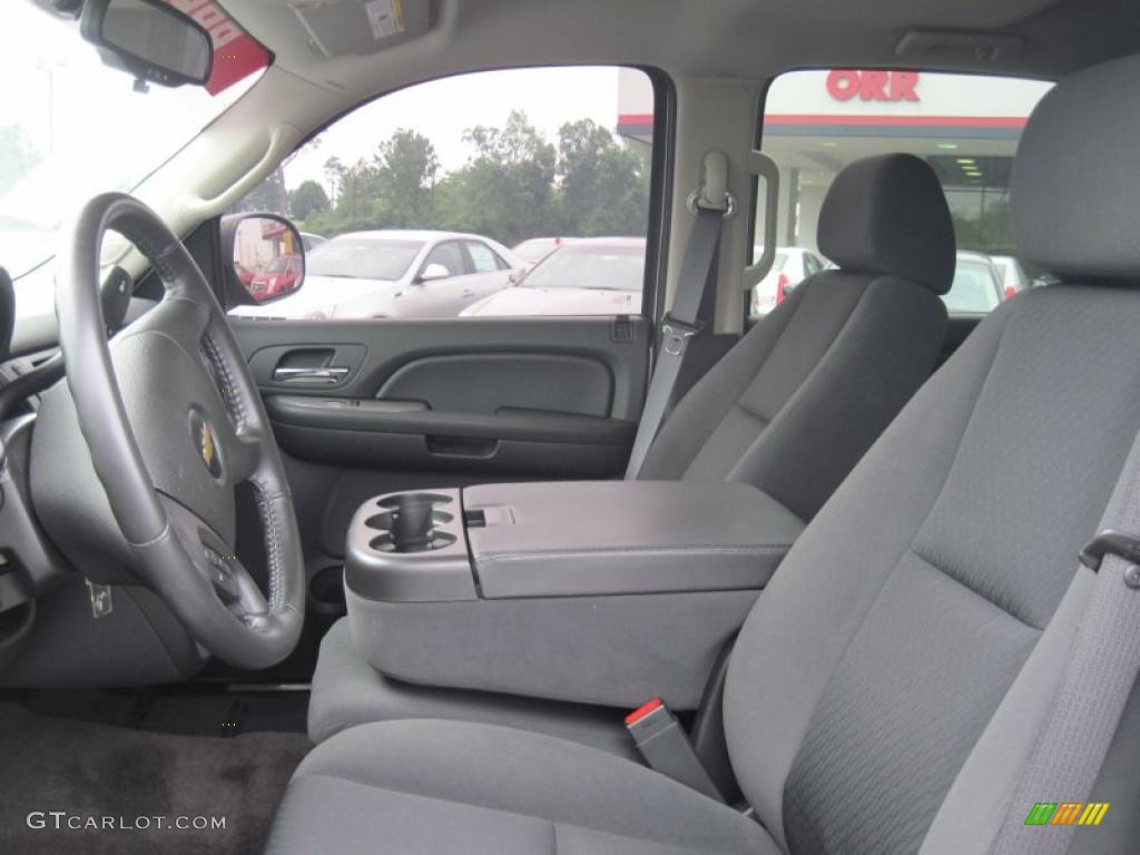 Ebony Interior 2009 Chevrolet Avalanche LS Photo #49176161
