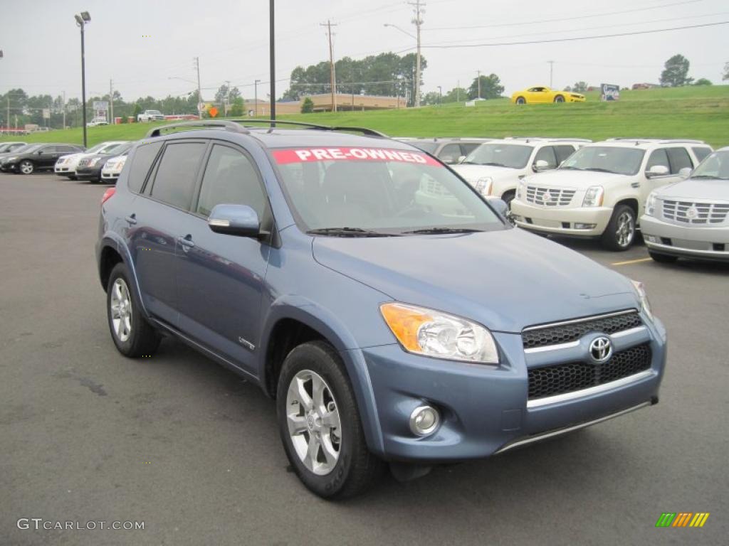 Pacific Blue Metallic 2010 Toyota RAV4 Limited Exterior Photo #49176695