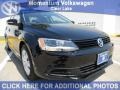 Black - Jetta SE Sedan Photo No. 1