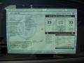 2011 Volkswagen Jetta SE Sedan Window Sticker