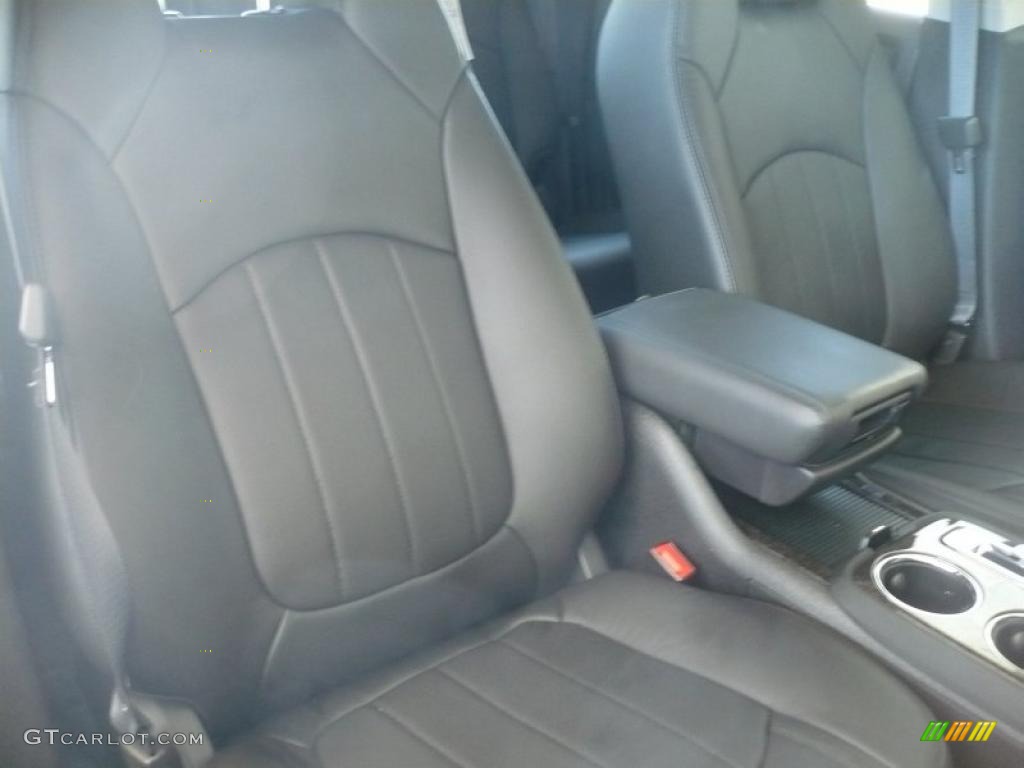 Ebony Interior 2011 GMC Acadia Denali AWD Photo #49177088