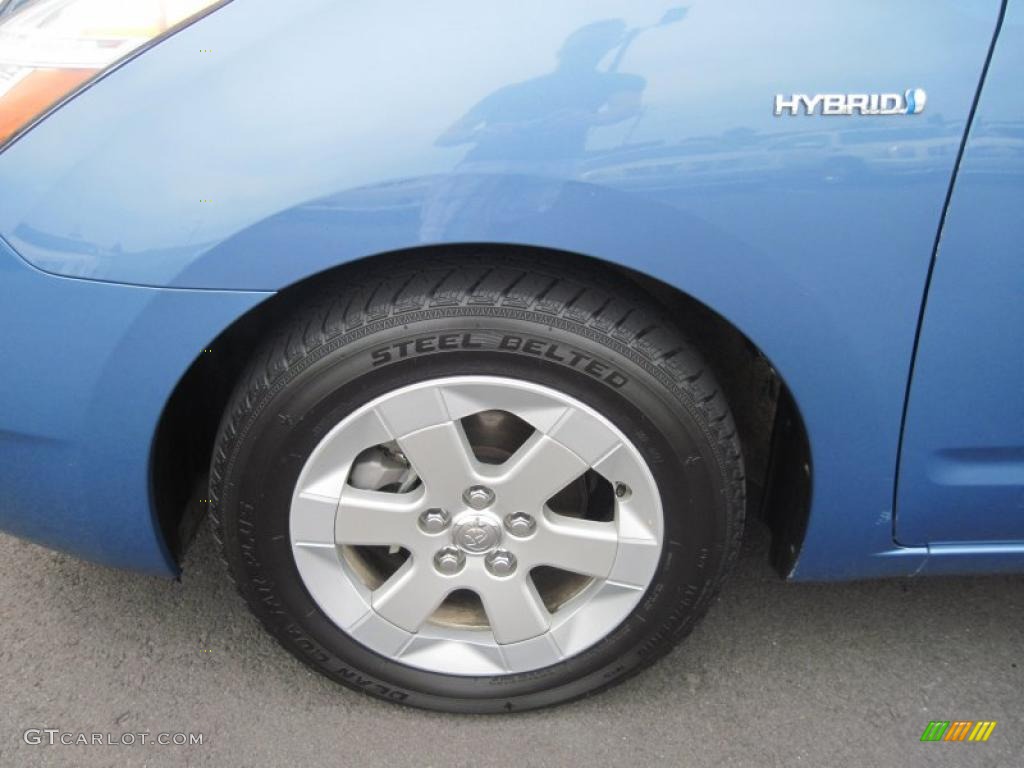 2007 Prius Hybrid - Seaside Blue Pearl / Bisque Beige photo #9