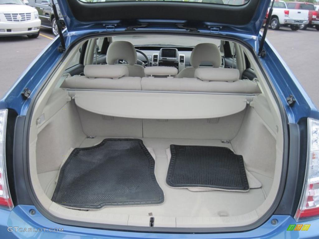 2007 Prius Hybrid - Seaside Blue Pearl / Bisque Beige photo #12