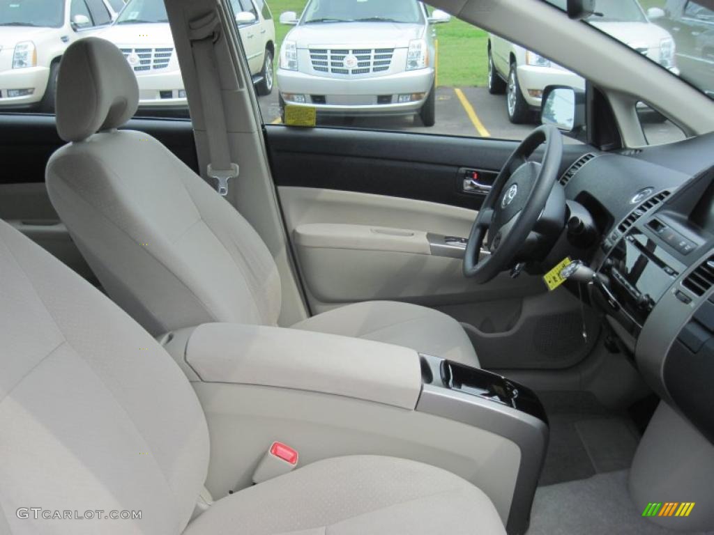 2007 Prius Hybrid - Seaside Blue Pearl / Bisque Beige photo #15