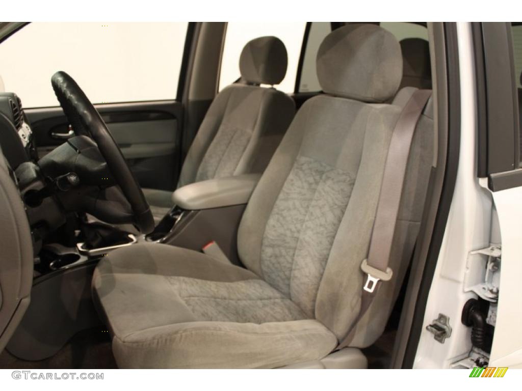 2005 Envoy SLE 4x4 - Summit White / Light Gray photo #6