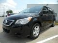 2011 Nocturne Black Metallic Volkswagen Routan SEL  photo #3