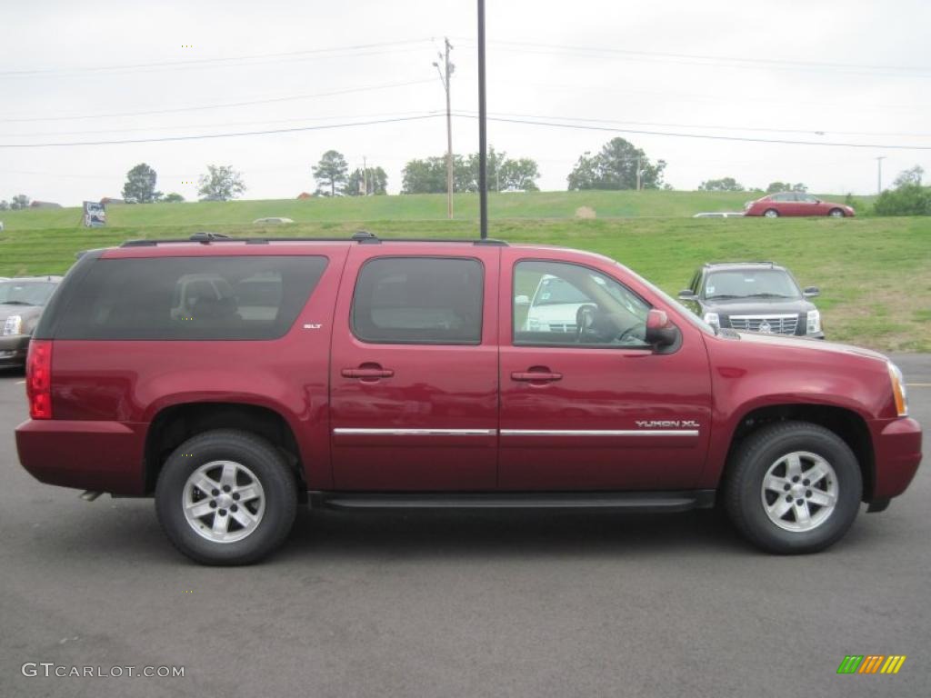 Red Jewel Tintcoat 2010 GMC Yukon XL SLT Exterior Photo #49178444