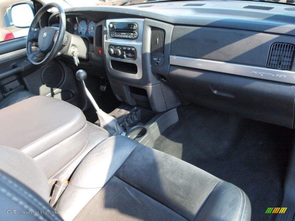 2005 Dodge Ram 1500 SRT-10 Regular Cab Dark Slate Gray Dashboard Photo #49178717