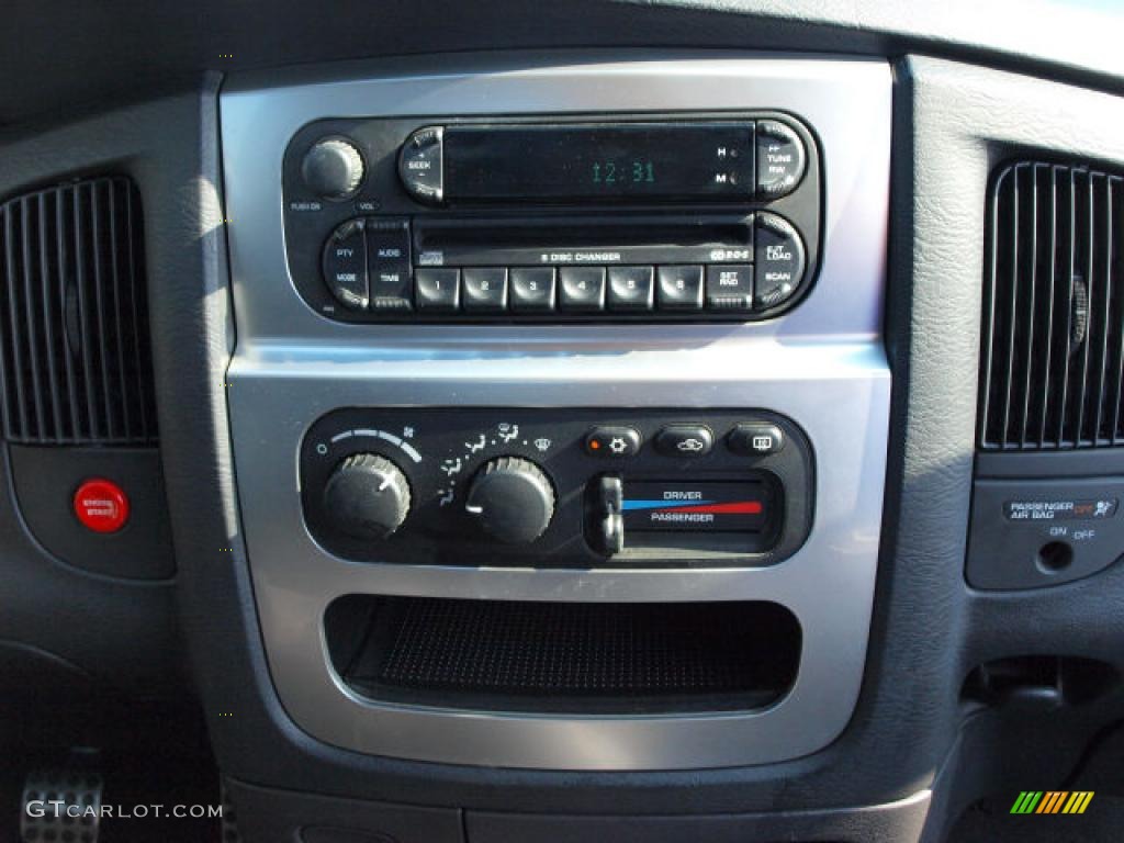 2005 Dodge Ram 1500 SRT-10 Regular Cab Controls Photo #49178747