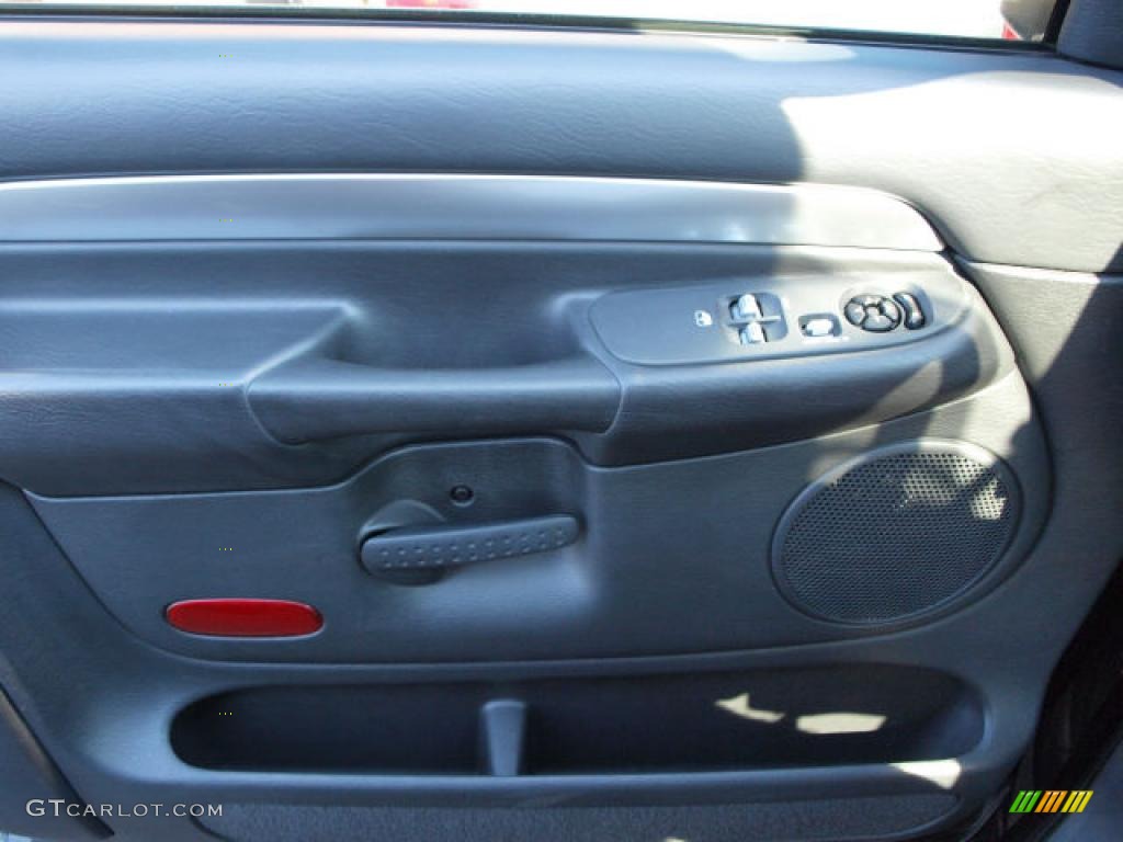 2005 Dodge Ram 1500 SRT-10 Regular Cab Dark Slate Gray Door Panel Photo #49178789