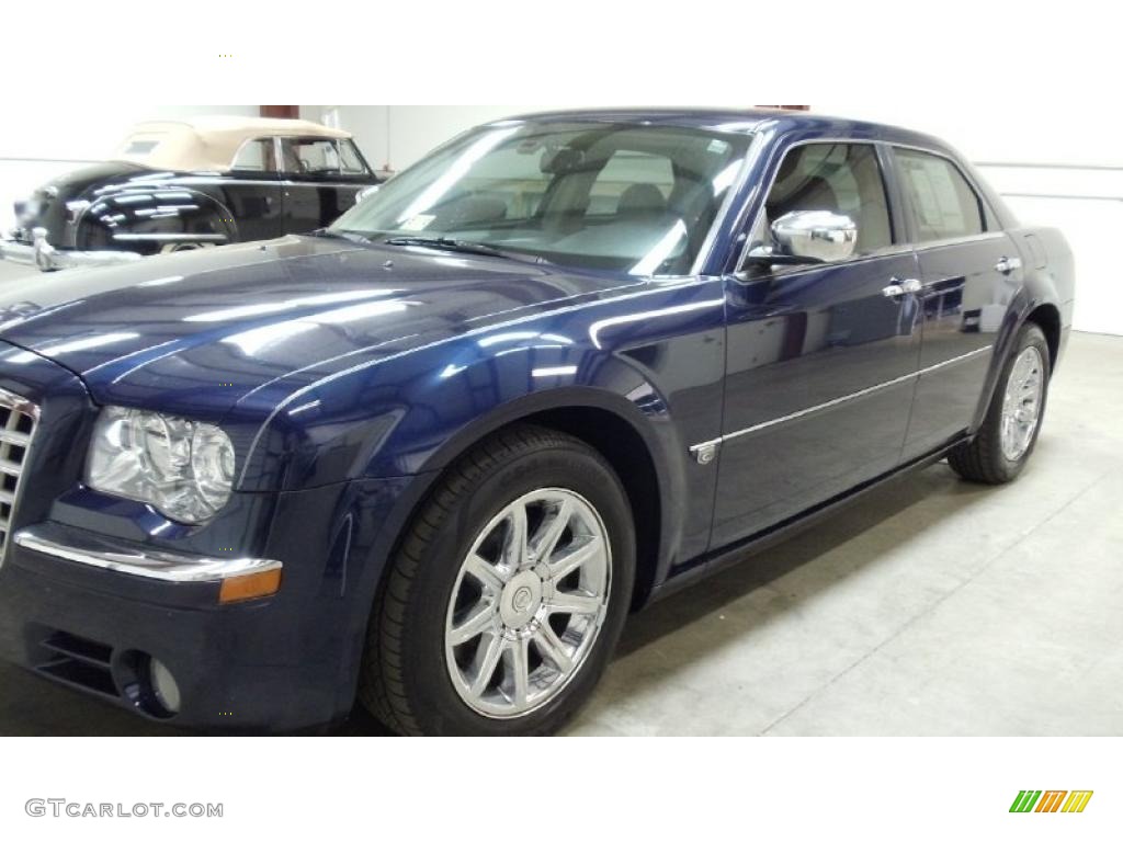 2006 300 C HEMI - Midnight Blue Pearlcoat / Dark Slate Gray/Light Graystone photo #7