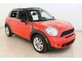 Pure Red 2011 Mini Cooper S Countryman All4 AWD Exterior