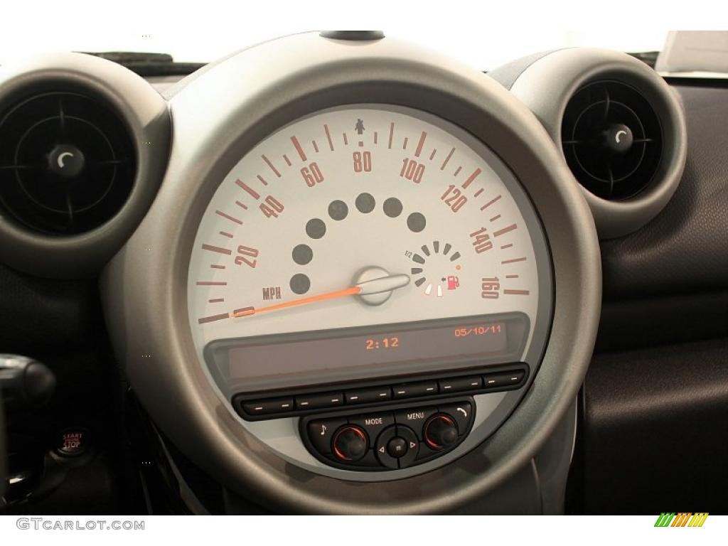 2011 Mini Cooper S Countryman All4 AWD Gauges Photo #49180328